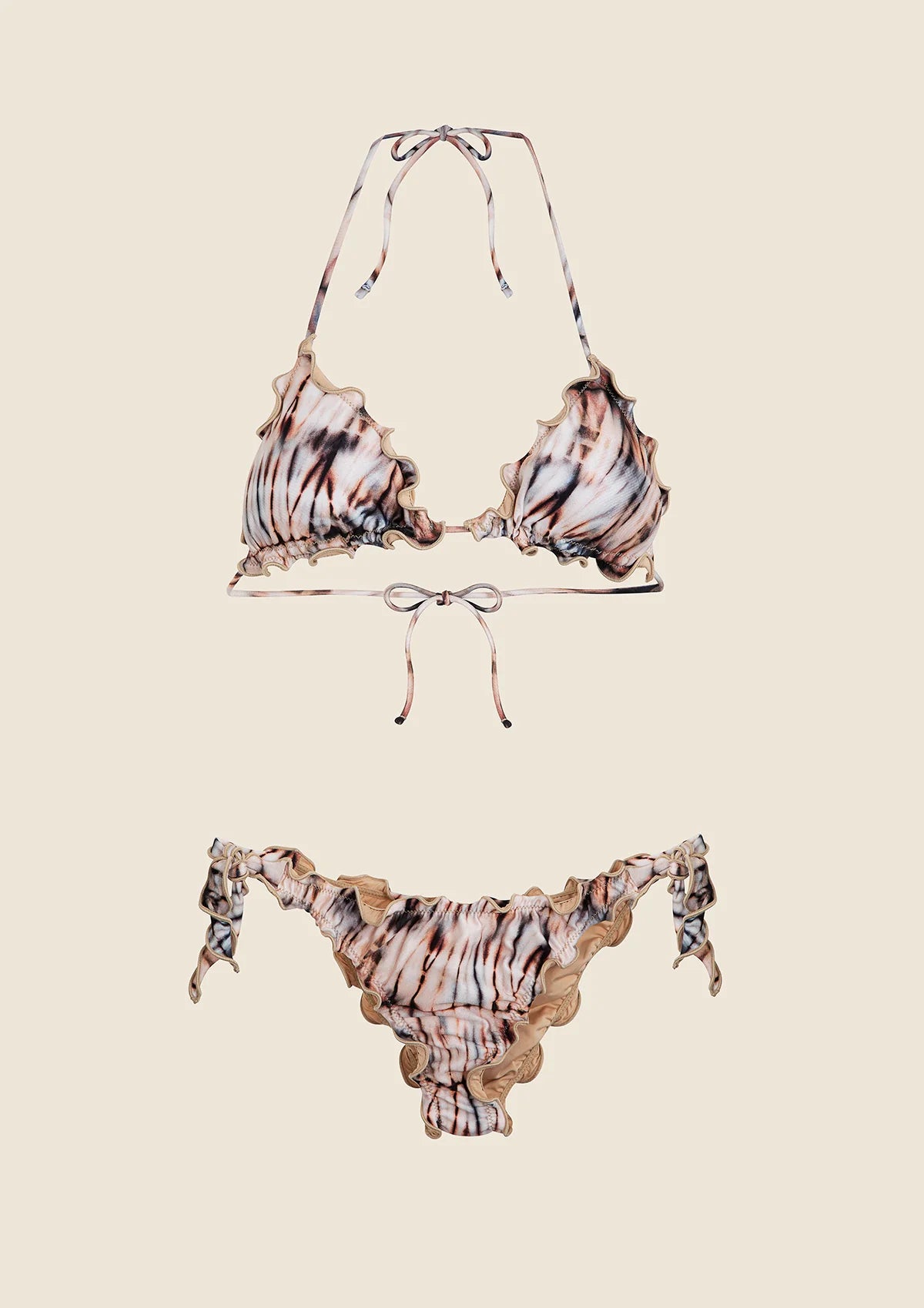 BIKINI DONNA ME FUI TRIANGOLO CON SLIP REGOLABILE FANTASIA 1500-X15